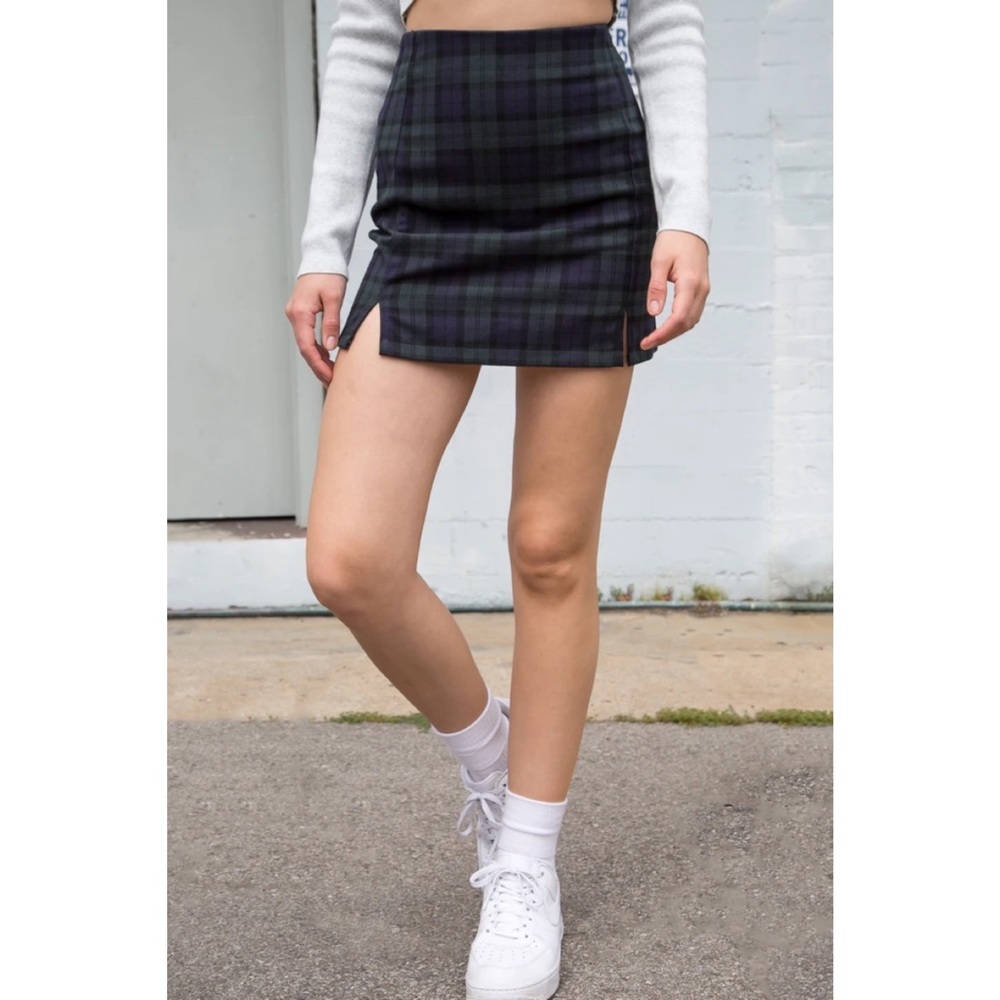 |Brandy Melville| Cara Plaid Skirt